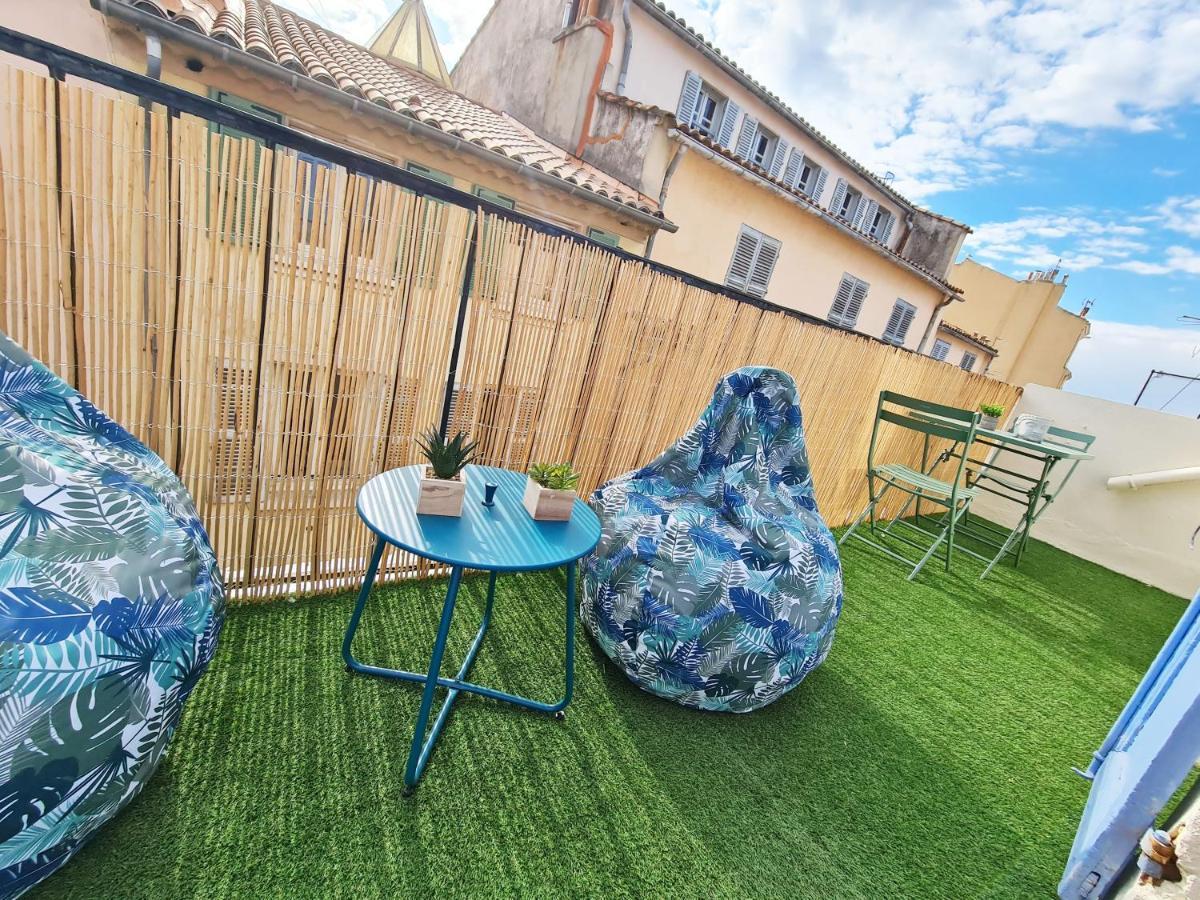 GregBnb - Centre Ancien - Studio Roof-Top - CLIMATISÉ - 5eme étage Toulon Buitenkant foto