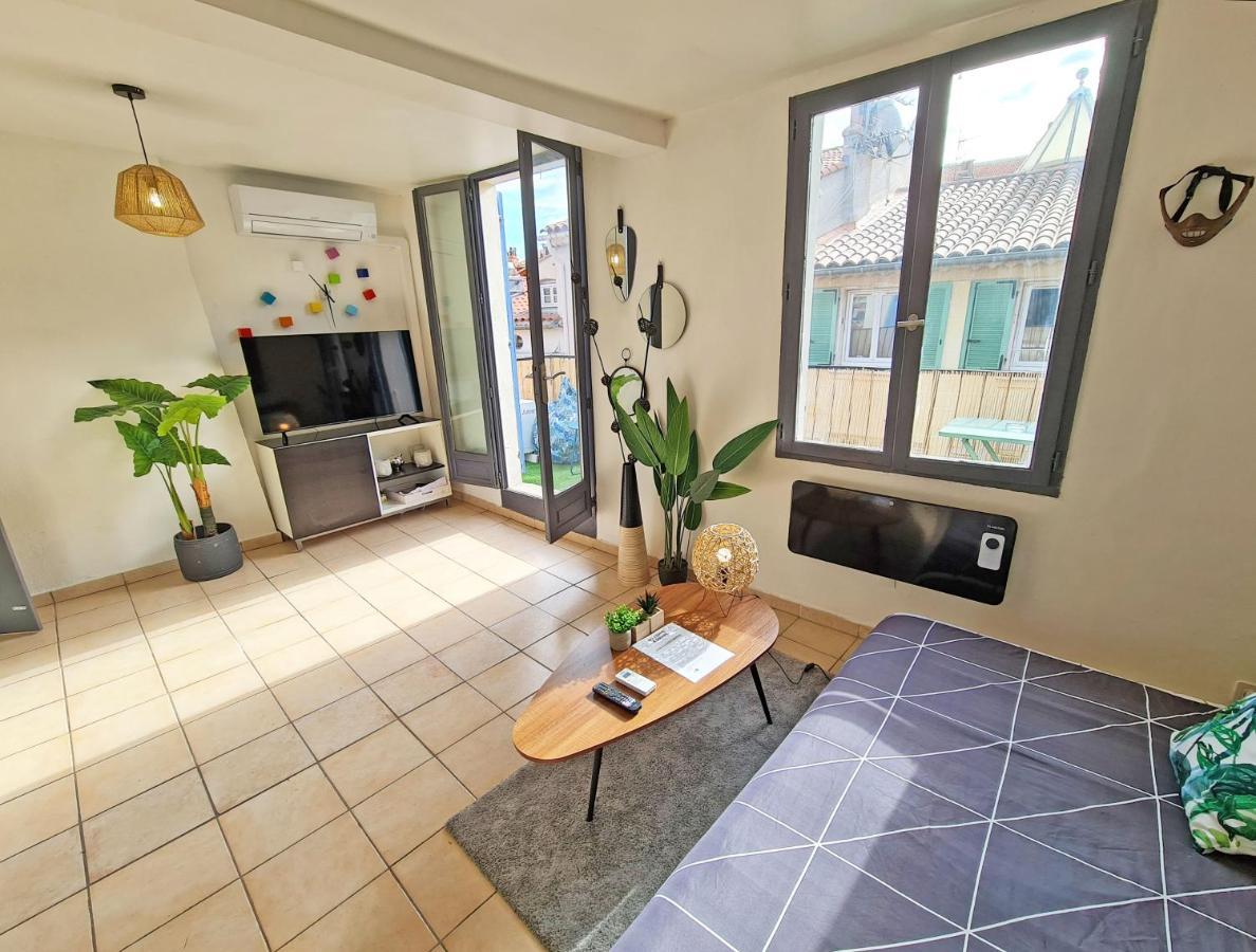 GregBnb - Centre Ancien - Studio Roof-Top - CLIMATISÉ - 5eme étage Toulon Buitenkant foto