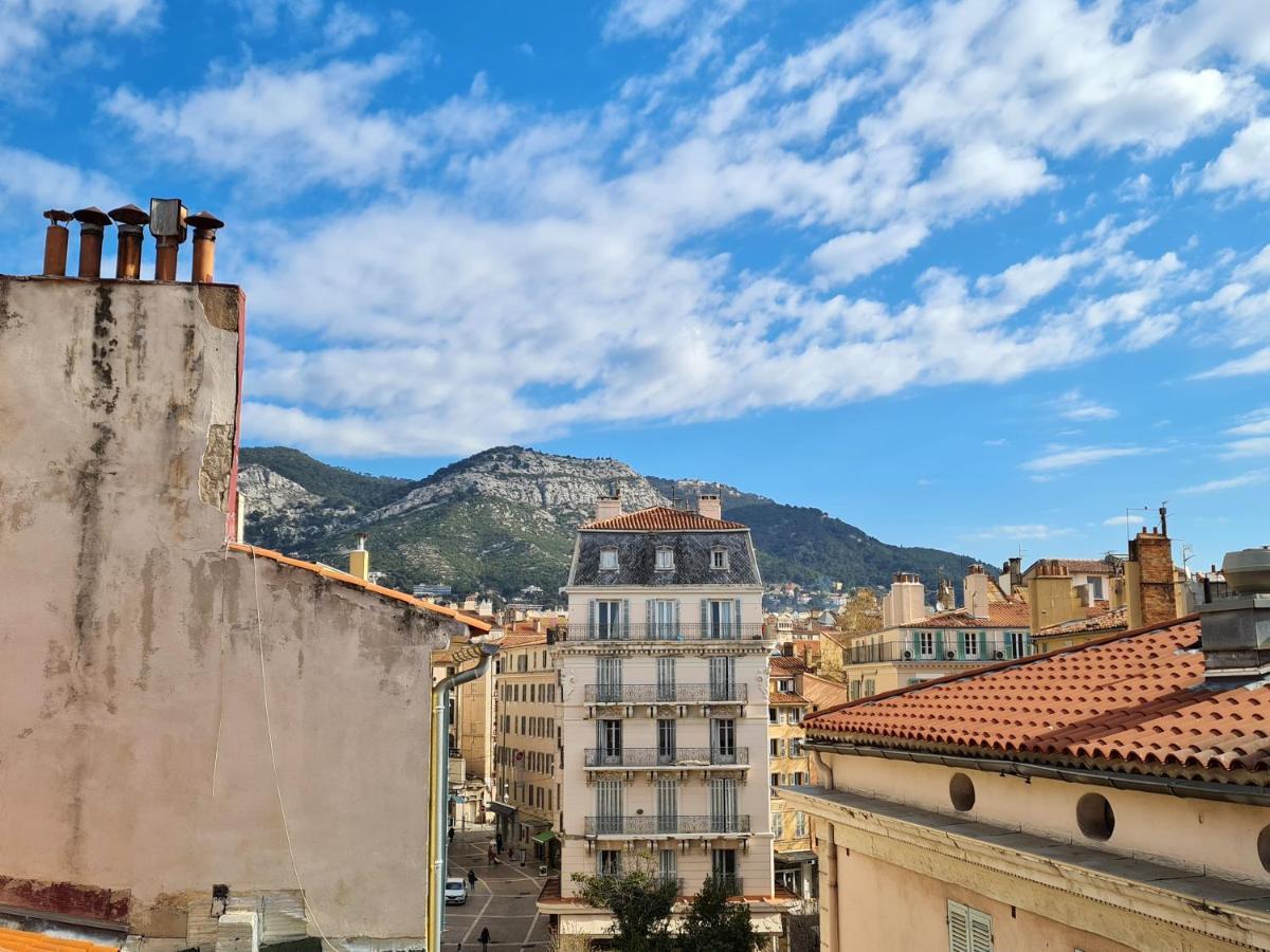 GregBnb - Centre Ancien - Studio Roof-Top - CLIMATISÉ - 5eme étage Toulon Buitenkant foto